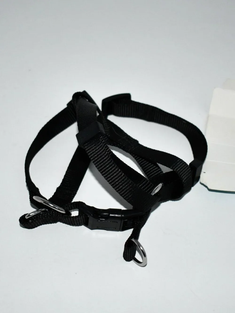 Vibrant Life Step-In Dog Harness Black Medium Adjustable 20-50 lbs NWT